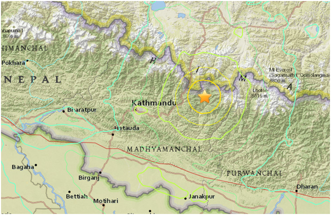Erneut starkes Erdbeben in Nepal