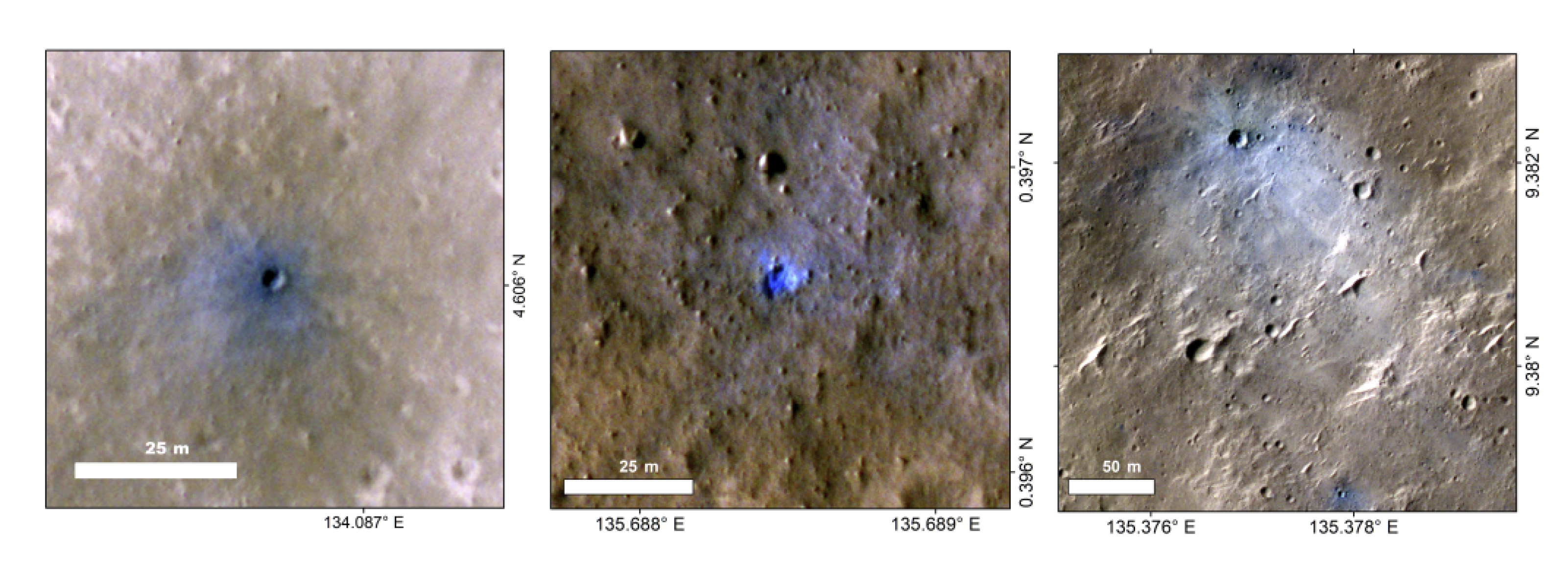 Image pour Des impacts de météorites sur Mars enregistrés pour la première fois par sismomètre