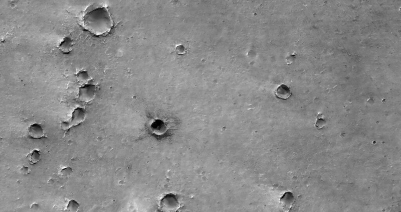 Picture for Seismometer records meteorite impacts on Mars for first time
