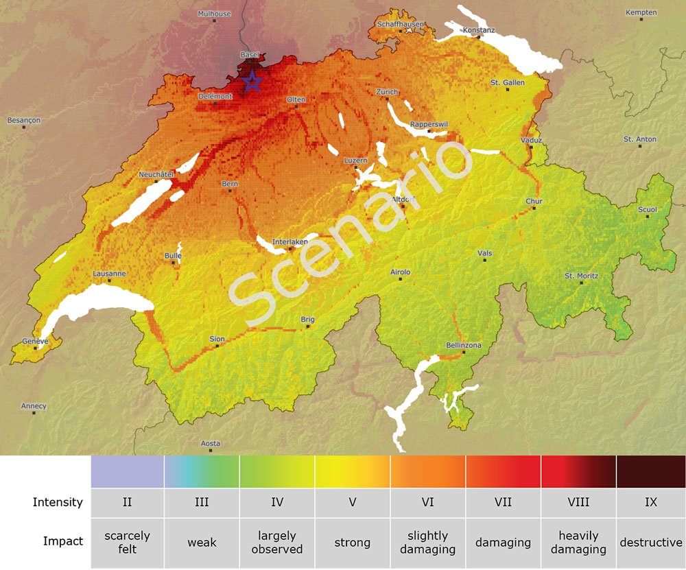 Bild für Ziele und Bestandteile einer ShakeMap