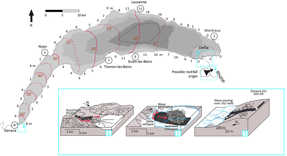 Image pour Tsunamis de lacs